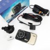 Автомобільний відеореєстратор X600 LCD 4 Angel Lens камери 1080P Full HD TF