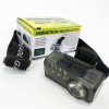 Ліхтар налобний YJ-A06-LED+6SMD, Тактичний ліхтар з червоним світлом на каску, Головний ліхтарик