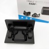 Навушники Bluetooth NIA NB710 з кейсом чорні бездротові, Навушники для тренувань сенсорні бездротові