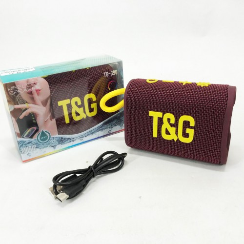 Bluetooth-колонка TG396. Колір: бордовий