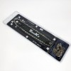 Комплект шини 20см + 2 ланцюги KRAFFTEC 8 крок 1/4 47 зубів для акумуляторної пилки