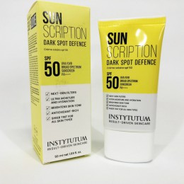 Сонцезахисний крем із освітлювальним ефектом Instytutum Sunscription Dark Spot Defence SPF 50, 50 мл