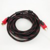 Кабель посилений 5м перехідник адаптер HDMI-HDMI тато-тато аудіо відео шнур в обмотці