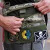 Сумка-кобура піксель камуфляж, тактична чоловіча наплічна сумка з тканини кордури AOR -1