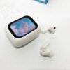 Навушники бездротові LX-10 TWS Earbuds з LED дисплеєм, Bluetooth гарнітури, Вакуумні навушники. Колір: білий