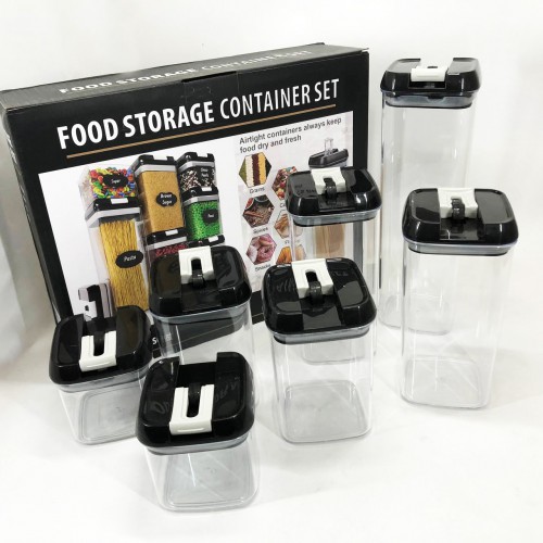 Набір контейнерів для їжі FOOD Storage Container Set на клямках із ущільнювачем із 7 предметів