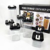 Набір контейнерів для їжі FOOD Storage Container Set на клямках із ущільнювачем із 7 предметів
