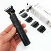Машинка для стрижки волосся Vintage T9-2 BLACK 4 насадки