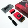 Електробритва VGR V-377 RED шейвер, Електрична акумуляторна бритва для гоління, шейвер чоловічий