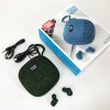 Колонка-Bluetooth із навушниками TG813. Колір: зелений