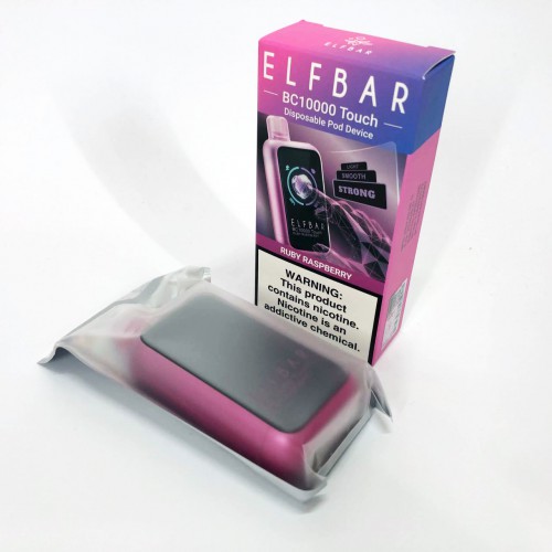 Elf Bar BC10000 Touch. Малина (Ruby Raspberry)