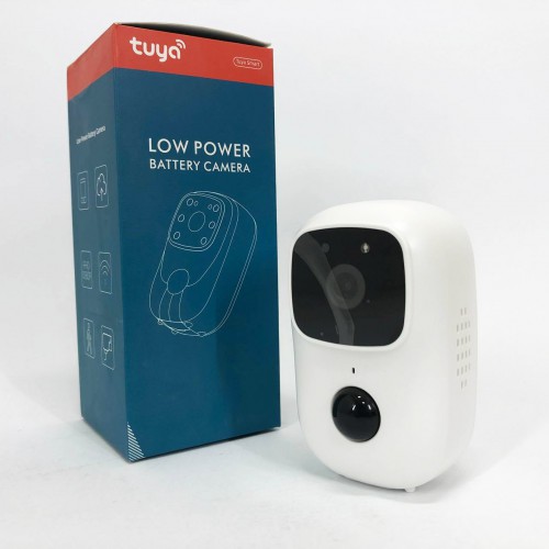 Камера відеоспостереження Smart wifi додаток Tuya працює від 2x18650