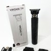Машинка для стрижки волосся Vintage T9-2 BLACK 4 насадки