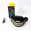 LED Ліхтар налобний BL-W689-LM+2COB (white+red) датчик руху, Ліхтарик на голову із зарядкою