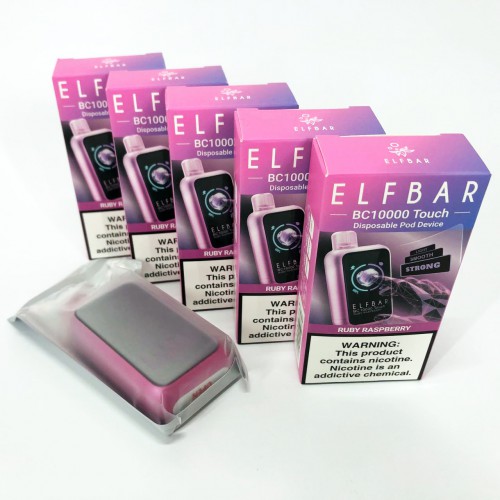 Elf Bar BC10000 Touch. Малина (Ruby Raspberry)