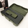 Ліхтарик-запальничка армійська MULTIFUNCTIONAL D51-COB, Запальничка на подарунок в упаковці. Колір: зелений