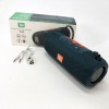 Портативна колонка Bluetooth TG341 зі шнурком, Бездротова колонка портативна потужна. Колір: синій