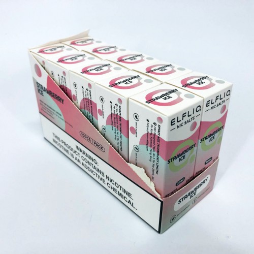 Рідина ELFLIQ 30мл 5%. Полуниця (Strawberry Ice)