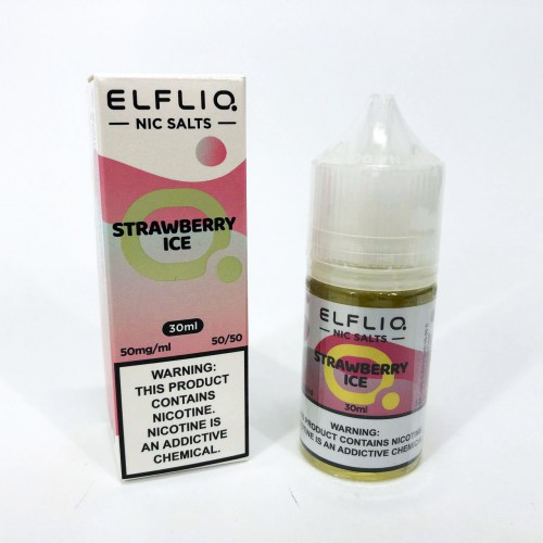 Рідина ELFLIQ 30мл 5%. Полуниця (Strawberry Ice)