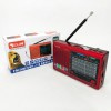 Портативна стовпчик радіо MP3 USB Golon RX-6622. Колір: червоний