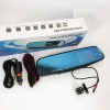 Автомобільний відеореєстратор-дзеркало L-9004 LCD 3.5'' 2 камери 1080P Full HD