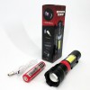 Ліхтар ручний акумуляторний PL-826-P70-COB(white+red), Портативний точковий ліхтар, Похідний ліхтарик