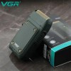 Електробритва портативна VGR V-353 професійна бритва шейвер для гоління триммер. Колір: зелений
