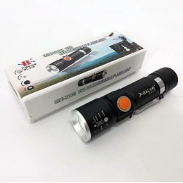 Ліхтар ручний акумуляторний тактичний X-Balog BL-616-T6 із зарядкою від павербанків із USB