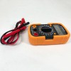 Мультиметр DT-830 LN з підсвічуванням та звуком ABaTap до 750 В Помаранчевий, тестер для вимірювання напруги