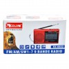 Портативна стовпчик радіо MP3 USB Golon RX-6622. Колір: золотий