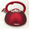 Чайник Magio MG-1193 3 л зі свистком, маленький чайник для газової плити, металевий чайник