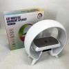LED Лампа нічник з бездротовою зарядкою та Bluetooth динаміком G-Lite XM-X63, Годинник хамелеон з будильник