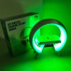 LED Лампа нічник з бездротовою зарядкою та Bluetooth динаміком G-Lite XM-X63, Годинник хамелеон з будильник