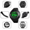 Годинник наручний чоловічий SKMEI 1656BK BLACK, водостійкий тактичний годинник. Колір: чорний