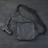 Подарунковий набір 2В1! Сумка шкіряна + професійний ліхтар: POLICE BL-X71-P50