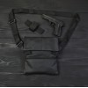 Набір 2В1. Шкіряна сумка з кобурою + ліхтарик професійний POLICE BL-X71-P50