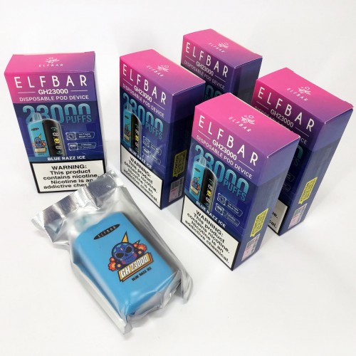 ELF BAR GH 23000 5%. Синя малина (Blue Razz Ice)