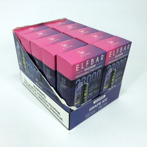 ELF BAR GH 23000 5%. Виноград (Grape Ice)
