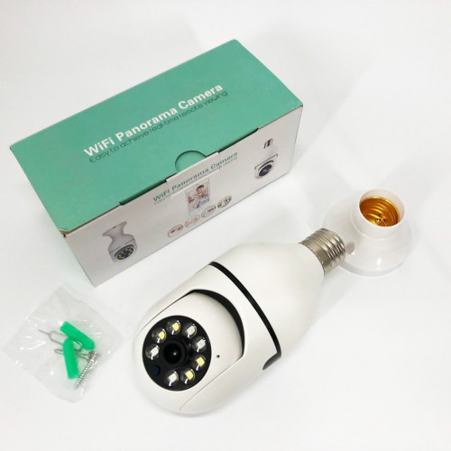 Камера відеоспостереження лампочка CAM L1 E27 WIFI IP 360/90 поворотна