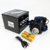 Ліхтар налобний Police BL-6699 (204C), Налобний ліхтарик bailong, Налобний ліхтарик з usb зарядкою