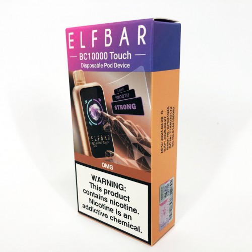 Elf Bar BC10000 Touch. Маракуя Апельсин Манго Гуава (OMG)