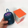 Портативна Bluetooth колонка TG658 8W з RGB підсвічуванням, акумуляторна переносна колонка. Колір: синій