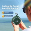 Портативна Bluetooth-колонка TG659 з ремінцем, Бездротова колонка портативна потужна. Колір: зелений