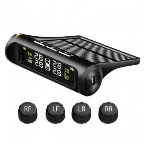 Система контролю тиску у шинах TPMS+SOLAR зовнішні датчики