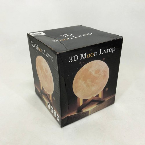 Нічник світиться місяць Moon Lamp 13 см, Нічник для дитини на ніч, Нічник для гарного сну дитини