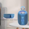 Портативна Bluetooth колонка TG658 8W з RGB підсвічуванням, акумуляторна переносна колонка. Колір: синій