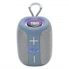 Портативна Bluetooth колонка TG658 8W з RGB підсвічуванням, Музичні колонки для вулиці. Колір: сірий