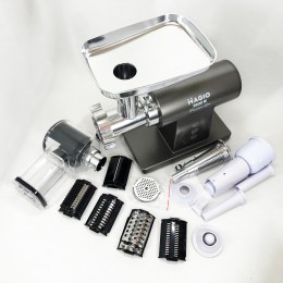 М'ясорубка MAGIO MG-271 Premium Line, Електрична м'ясорубка з насадками, Електром'ясорубка для шатківниці