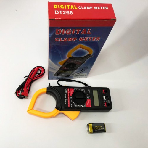 Цифровий мультиметр токові кліщі Digital DT-266 мультитестер тестер вольтметр, Хороший мультиметр