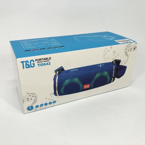 Портативна Bluetooth колонка TG534 SD IPX5 з ремінцем, гучна блютуз колонка. Колір: камуфляж